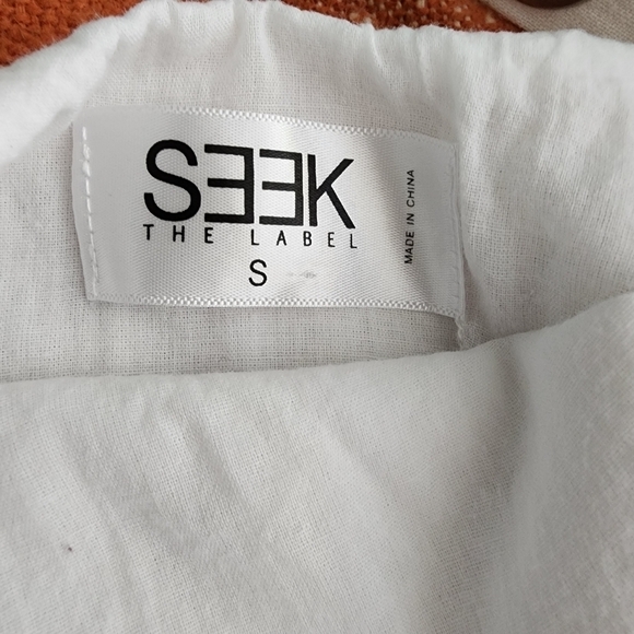 Seek the Label Linen Mini Dress - Picture 7 of 8